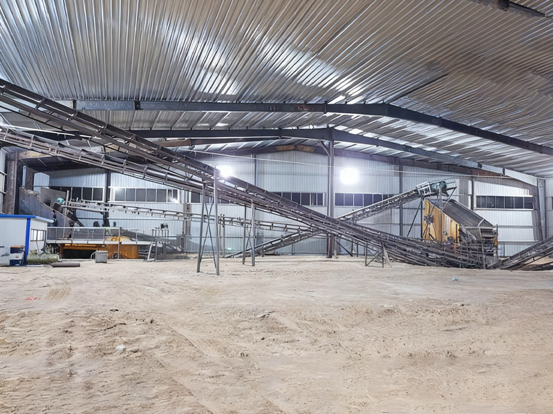 老撾機制砂現場